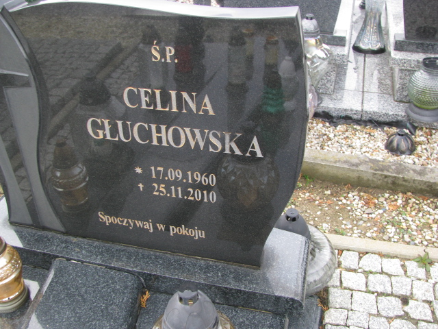 Celina Głuchowska 1960 Żary CK 4986 - Grobonet - Wyszukiwarka osób pochowanych