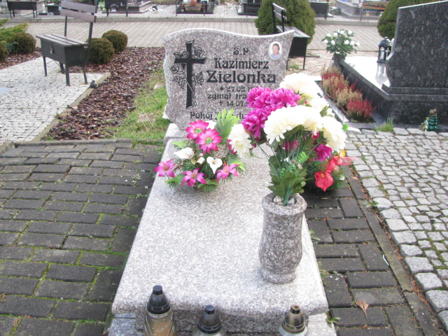 Grób Kazimierz Zielonka