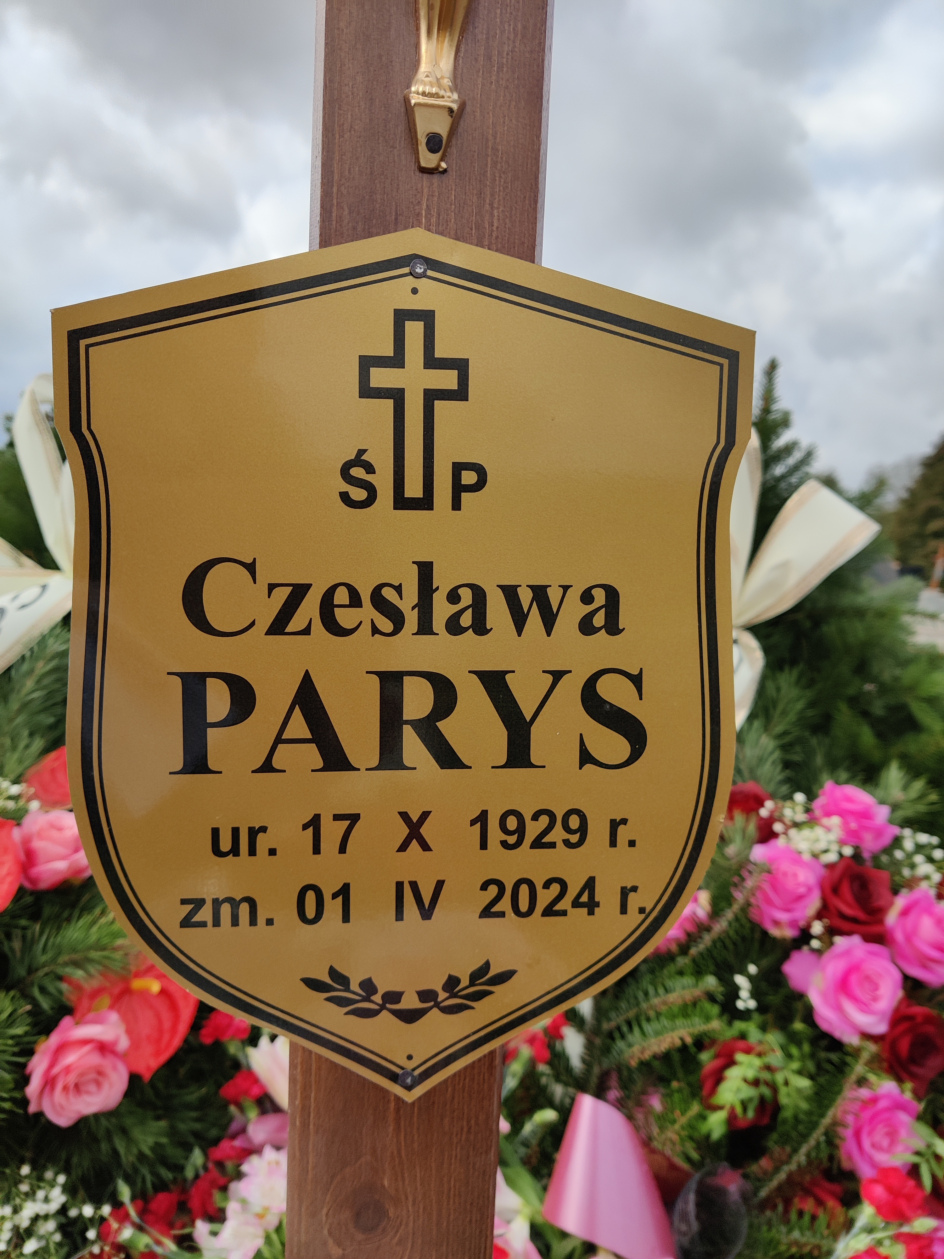 Czesława Parys 1929 Żary CK 4986 - Grobonet - Wyszukiwarka osób pochowanych