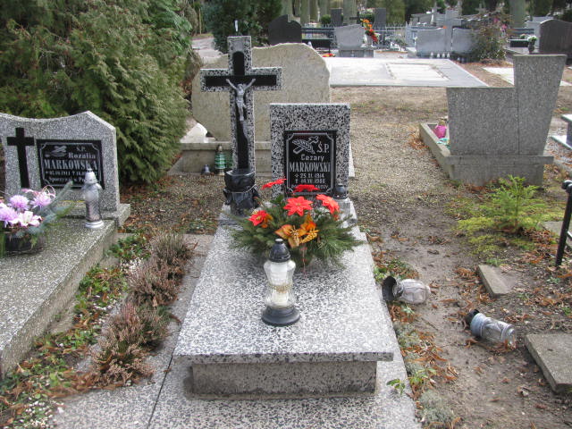 Grób Cezary Markowski