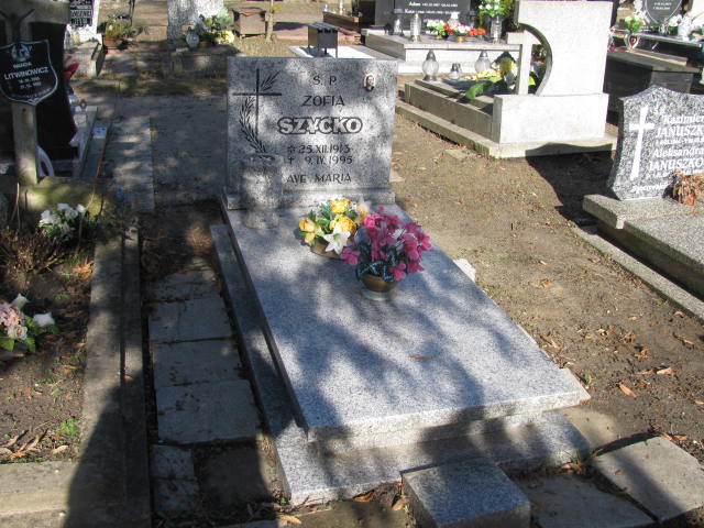 Grób Zofia Szyćko