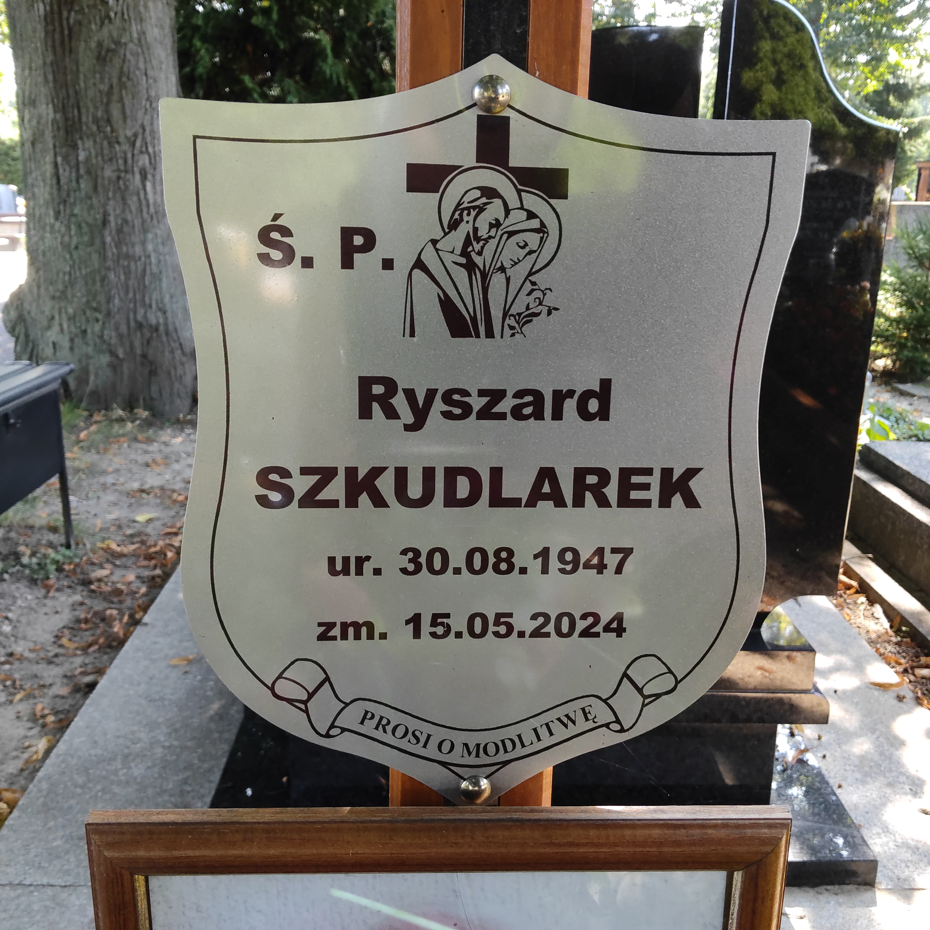 Grób Ryszard Szkudlarek