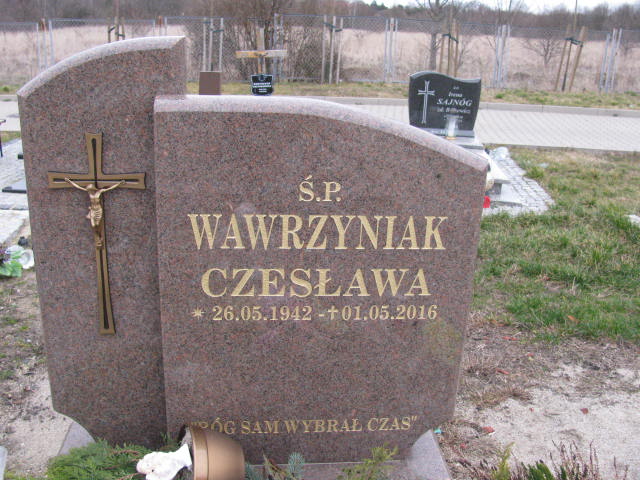 Czesława Wawrzyniak 1942 Żary CK 4986 - Grobonet - Wyszukiwarka osób pochowanych