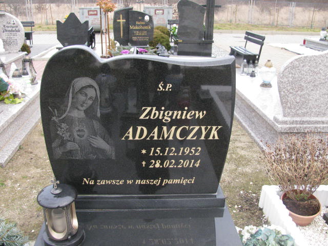 Zbigniew Adamczyk 1952 Żary CK 4986 - Grobonet - Wyszukiwarka osób pochowanych