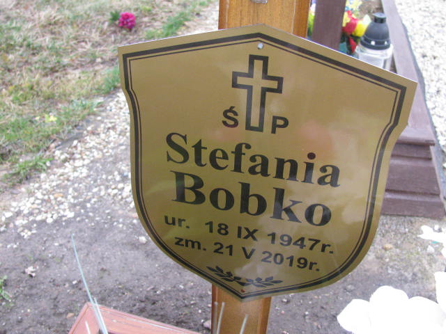 Stefania Bobko 1947 Żary CK 4986 - Grobonet - Wyszukiwarka osób pochowanych