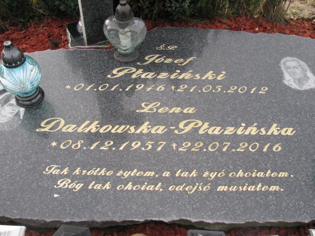Józef Płaziński 1946 Żary CK 4986 - Grobonet - Wyszukiwarka osób pochowanych