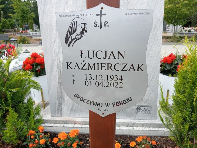 Łucjan Kaźmierczak 1934 Żary CK 4986 - Grobonet - Wyszukiwarka osób pochowanych