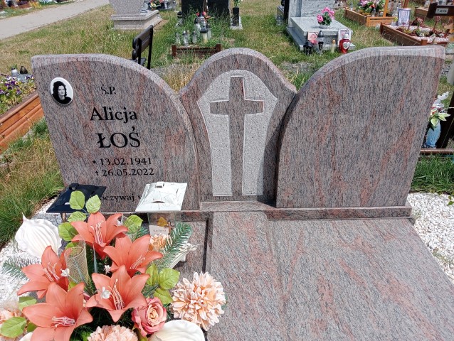 Alicja Łoś 1941 Żary CK 4986 - Grobonet - Wyszukiwarka osób pochowanych