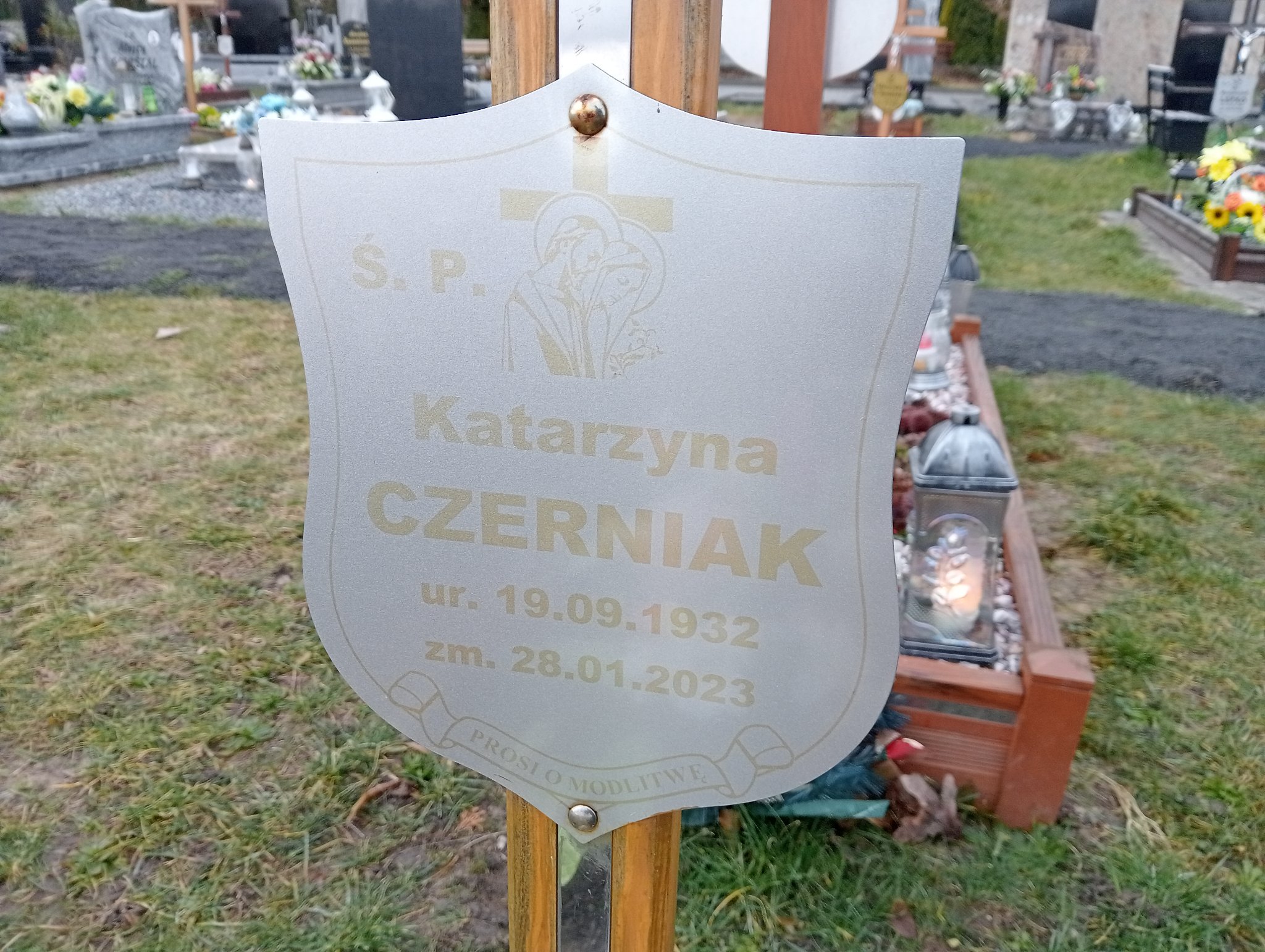 Katarzyna Czerniak 1932 Żary CK 4986 - Grobonet - Wyszukiwarka osób pochowanych