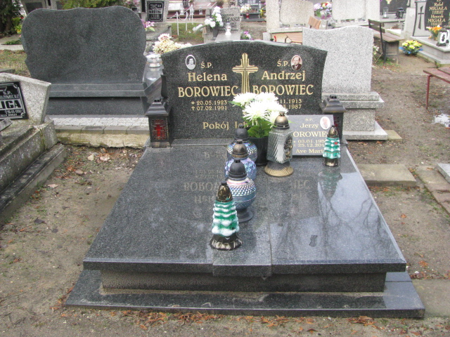 Grób Jerzy Borowiec