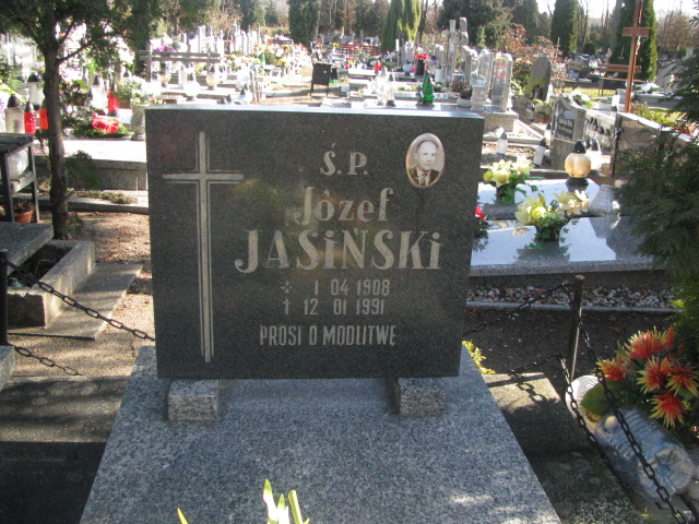 Józef Jasiński 1908 Żary CK 4986 - Grobonet - Wyszukiwarka osób pochowanych