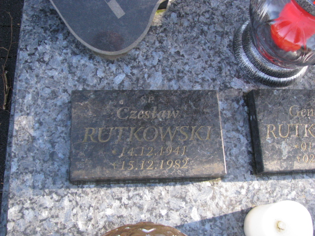 Czesław Rutkowski 1941 Żary CK 4986 - Grobonet - Wyszukiwarka osób pochowanych