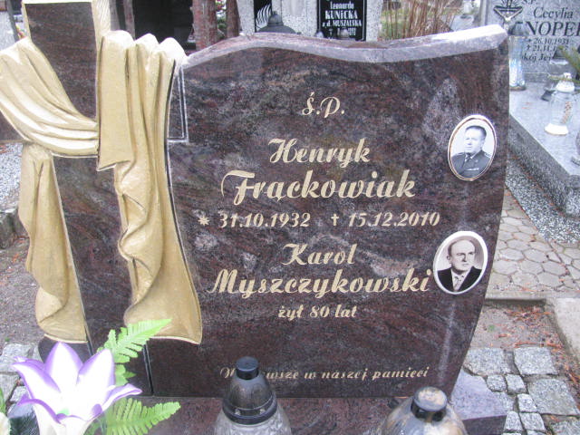 Henryk Frąckowiak 1932 Żary CK 4986 - Grobonet - Wyszukiwarka osób pochowanych