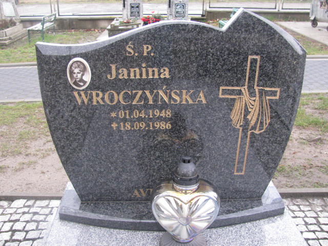 Janina Wroczyńska 1948 Żary CK 4986 - Grobonet - Wyszukiwarka osób pochowanych
