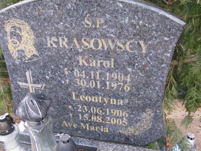Karol Krasowski 1904 Żary CK 4986 - Grobonet - Wyszukiwarka osób pochowanych