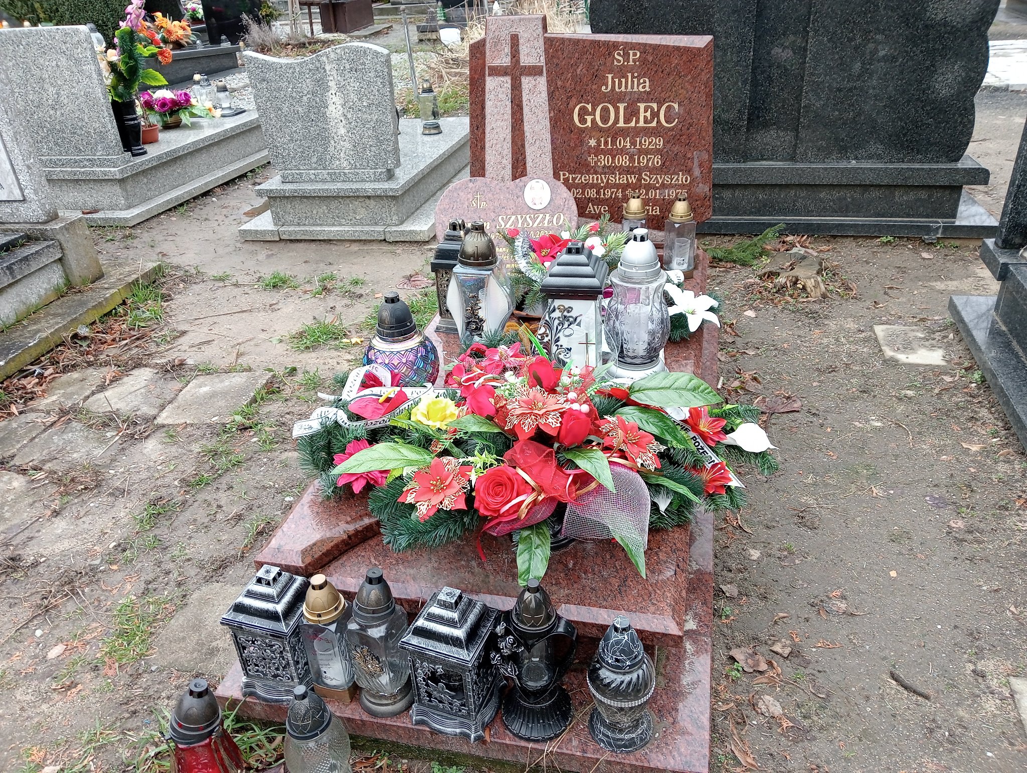 Grób Julia Golec