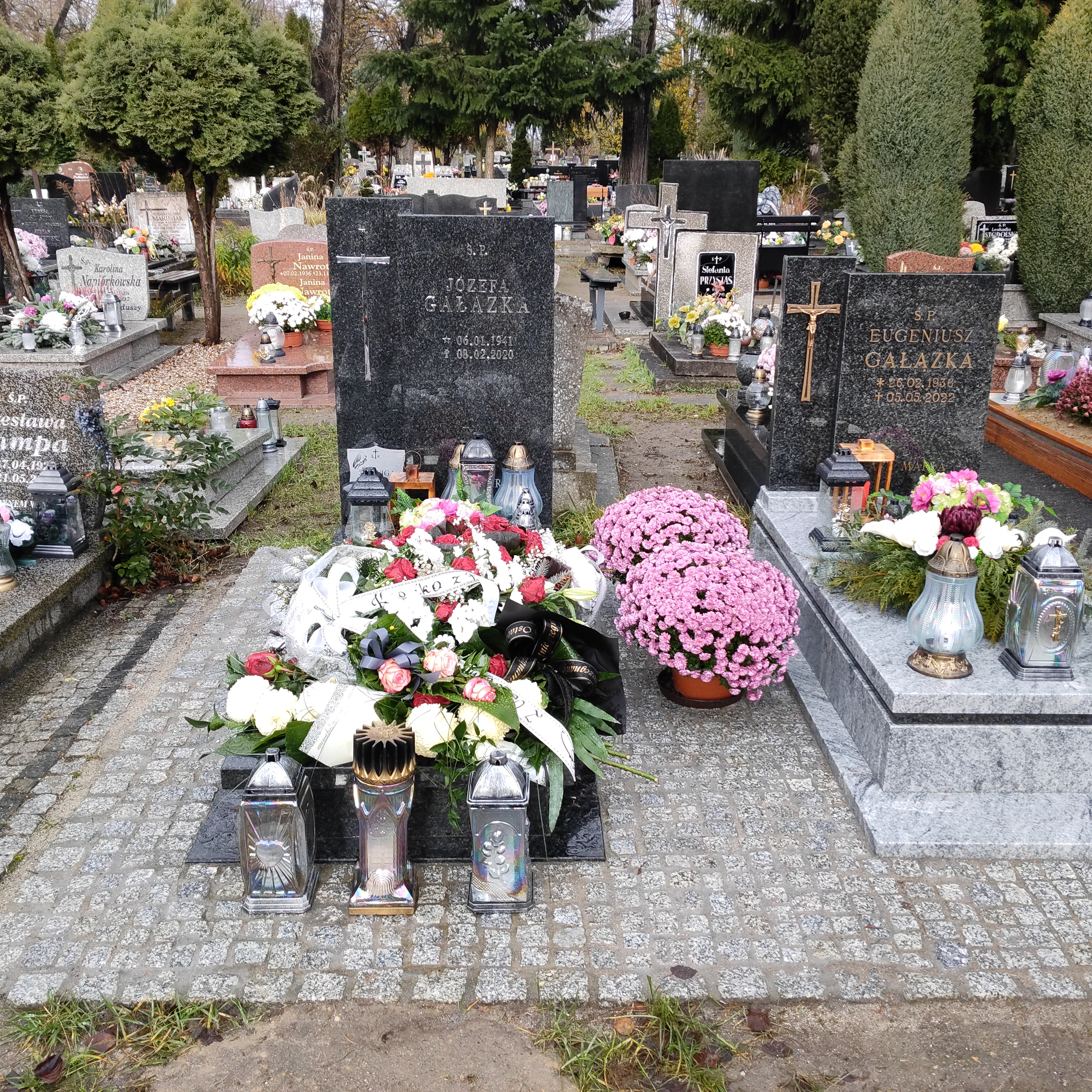 Grób Jadwiga Gałązka