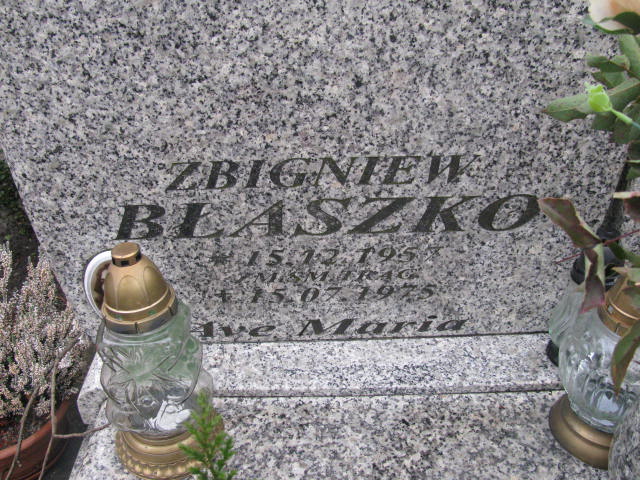 Zbigniew Błaszko 1957 Żary CK 4986 - Grobonet - Wyszukiwarka osób pochowanych