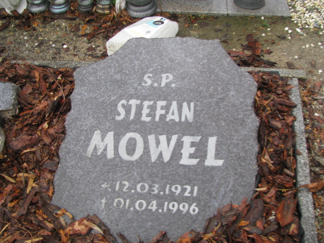 Stefan Mowel 1921 Żary CK 4986 - Grobonet - Wyszukiwarka osób pochowanych