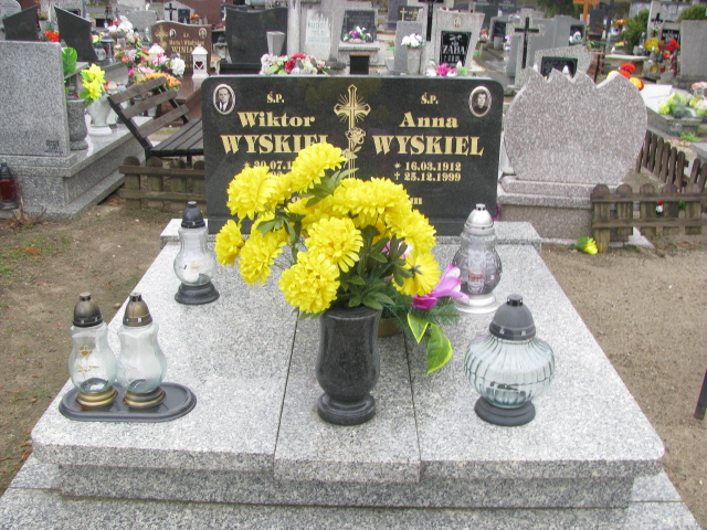Grób Anna Wyskiel