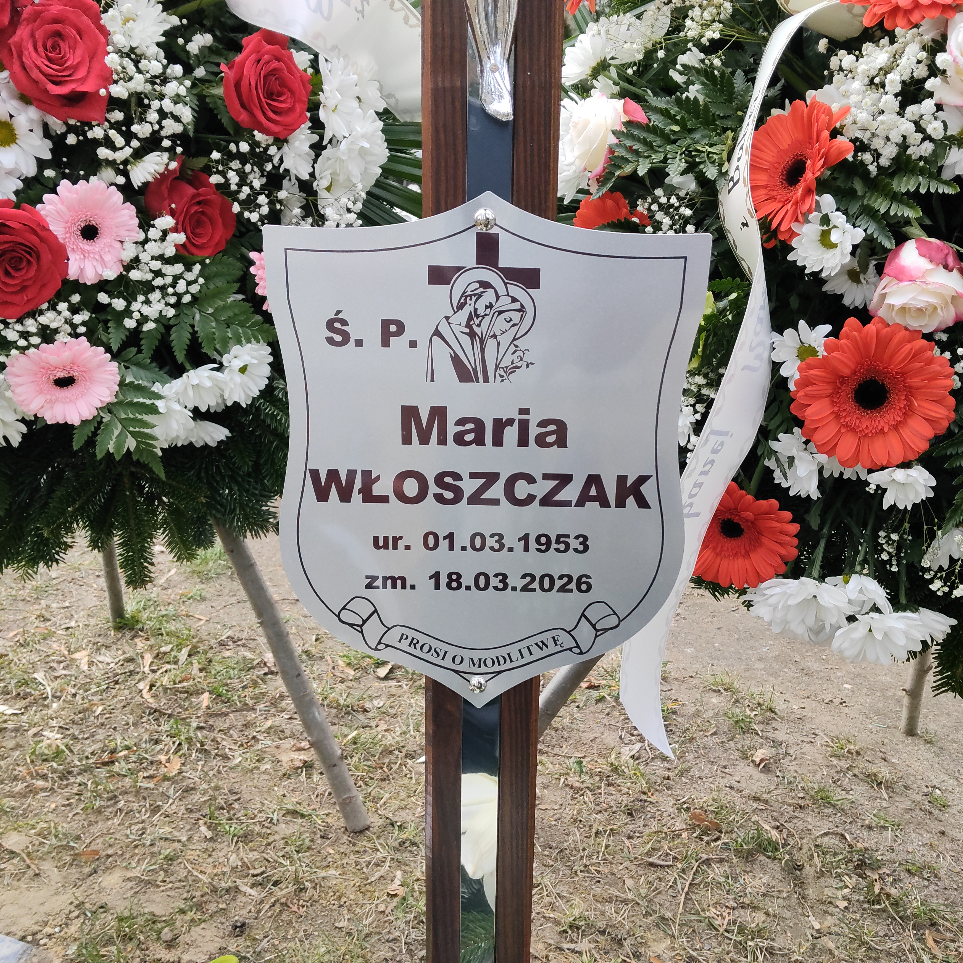 Maria Włoszczak 1953 Żary CK 4986 - Grobonet - Wyszukiwarka osób pochowanych