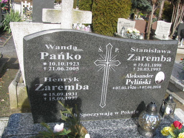 Henryk Zaremba 1931 Żary CK 4986 - Grobonet - Wyszukiwarka osób pochowanych
