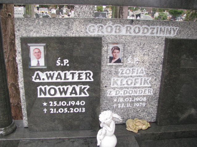 Adolf Walter Nowak 1940 Żary CK 4986 - Grobonet - Wyszukiwarka osób pochowanych