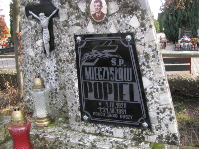 Mieczysław Popiel 1928 Żary CK 4986 - Grobonet - Wyszukiwarka osób pochowanych