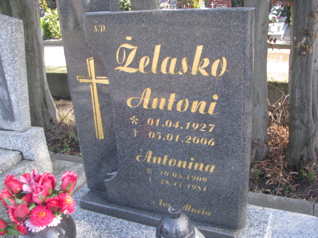 Antoni Żelasko 1927 Żary CK 4986 - Grobonet - Wyszukiwarka osób pochowanych