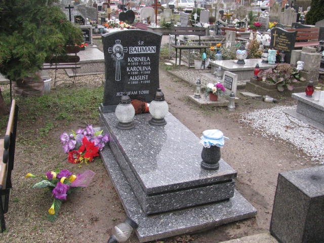 Grób Kornelia Bauman