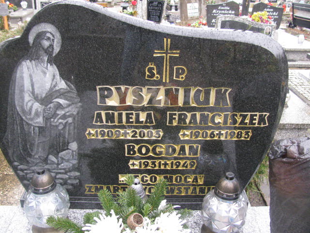 Aniela Pyszniuk 1909 Żary CK 4986 - Grobonet - Wyszukiwarka osób pochowanych