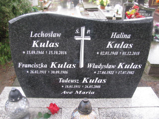 Tadeusz Kulas 1951 Żary CK 4986 - Grobonet - Wyszukiwarka osób pochowanych