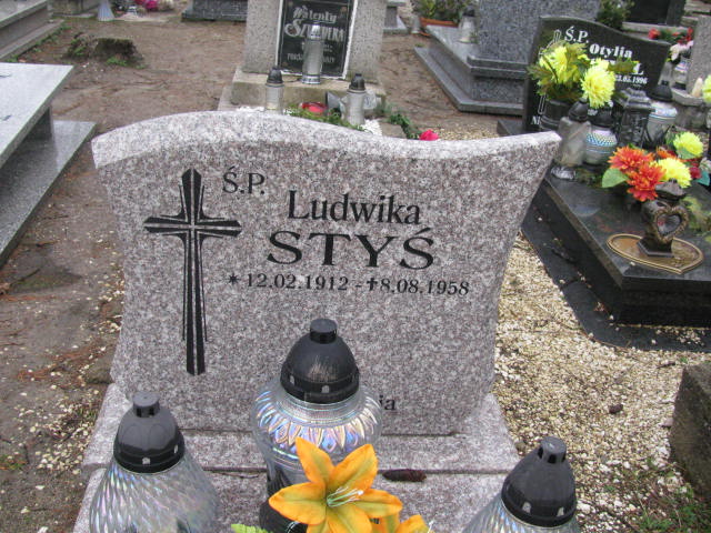 Ludwika Styś 1912 Żary CK 4986 - Grobonet - Wyszukiwarka osób pochowanych