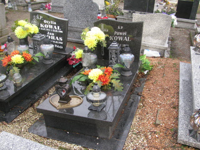 Grób Paweł Kowal