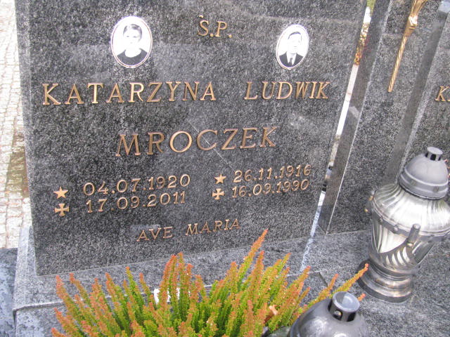 Katarzyna Mroczek 1920 Żary CK 4986 - Grobonet - Wyszukiwarka osób pochowanych