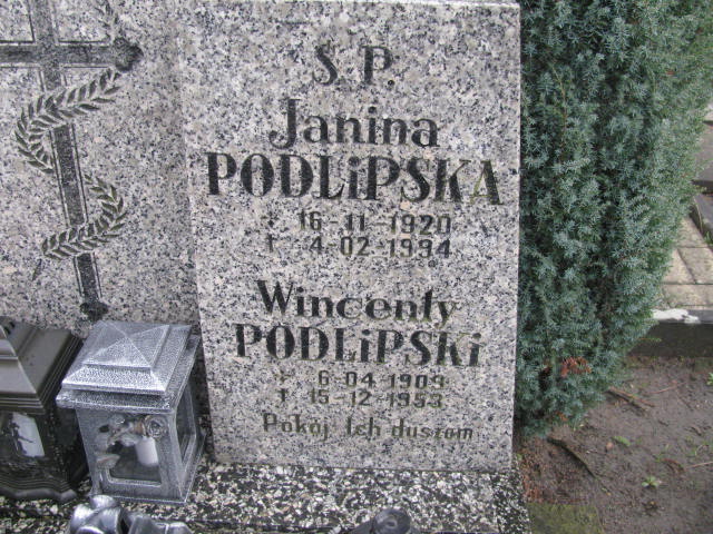 Wincenty Podlipski 1909 Żary CK 4986 - Grobonet - Wyszukiwarka osób pochowanych