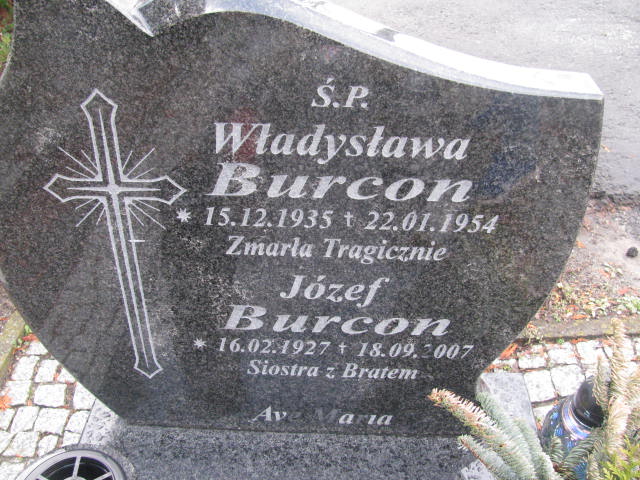 Władysława Burson 1935 Żary CK 4986 - Grobonet - Wyszukiwarka osób pochowanych