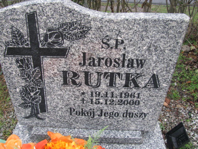 Jarosław Rutka 1961 Żary CK 4986 - Grobonet - Wyszukiwarka osób pochowanych