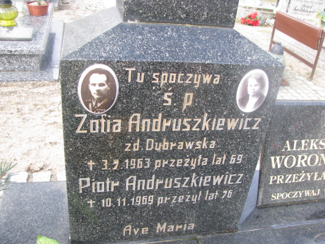 Aleksandra Woronowicz Żary CK 4986 - Grobonet - Wyszukiwarka osób pochowanych