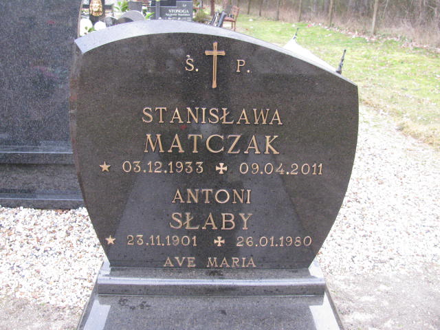 Antoni Słaby 1901 Żary CK 4986 - Grobonet - Wyszukiwarka osób pochowanych