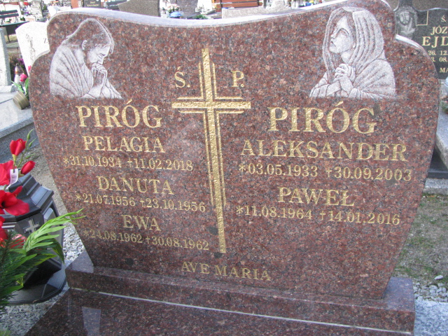 Ewa Piróg 1962 Żary CK 4986 - Grobonet - Wyszukiwarka osób pochowanych