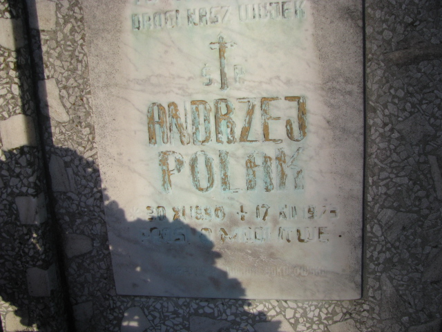Andrzej Polak 1880 Żary CK 4986 - Grobonet - Wyszukiwarka osób pochowanych