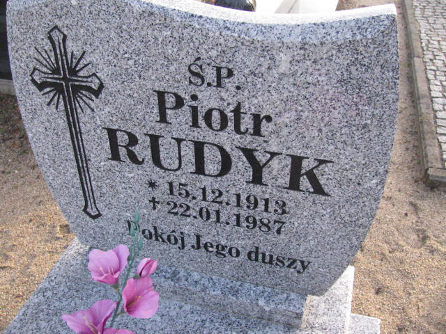 Piotr Rudyk 1913 Żary CK 4986 - Grobonet - Wyszukiwarka osób pochowanych