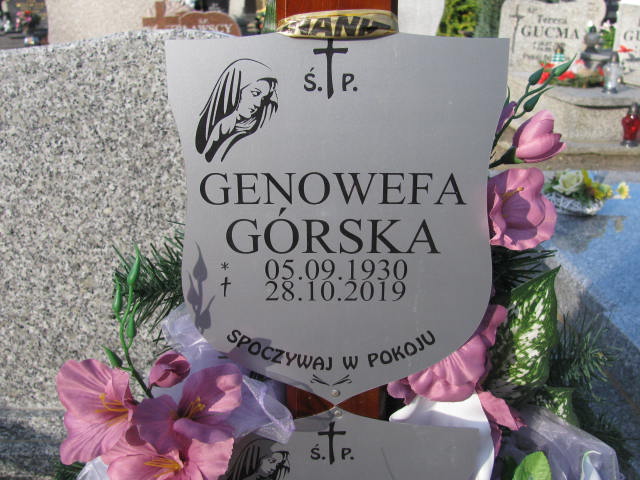 Genowefa Górska 1930 Żary CK 4986 - Grobonet - Wyszukiwarka osób pochowanych
