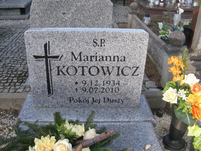 Marianna Kotowicz 1934 Żary CK 4986 - Grobonet - Wyszukiwarka osób pochowanych