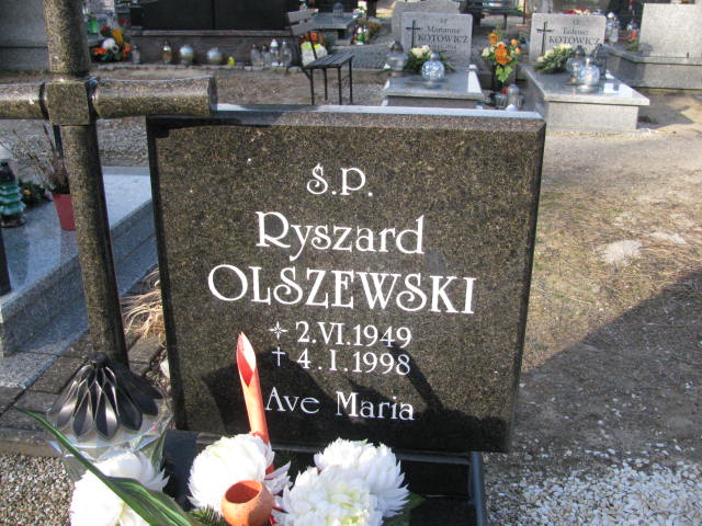 Ryszard Olszewski 1949 Żary CK 4986 - Grobonet - Wyszukiwarka osób pochowanych