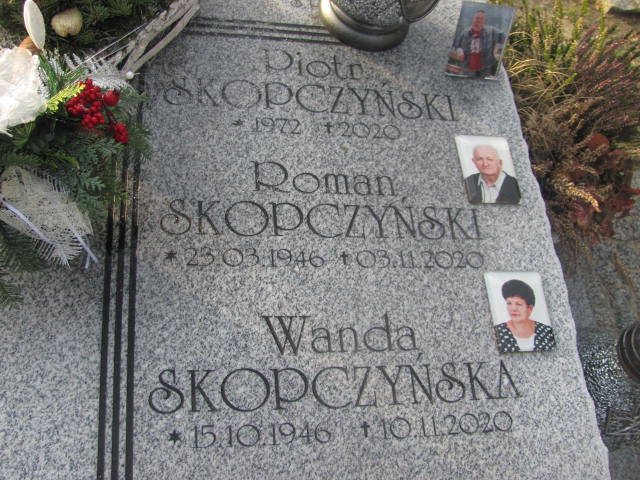 Roman Skopczyński 1946 Żary CK 4986 - Grobonet - Wyszukiwarka osób pochowanych