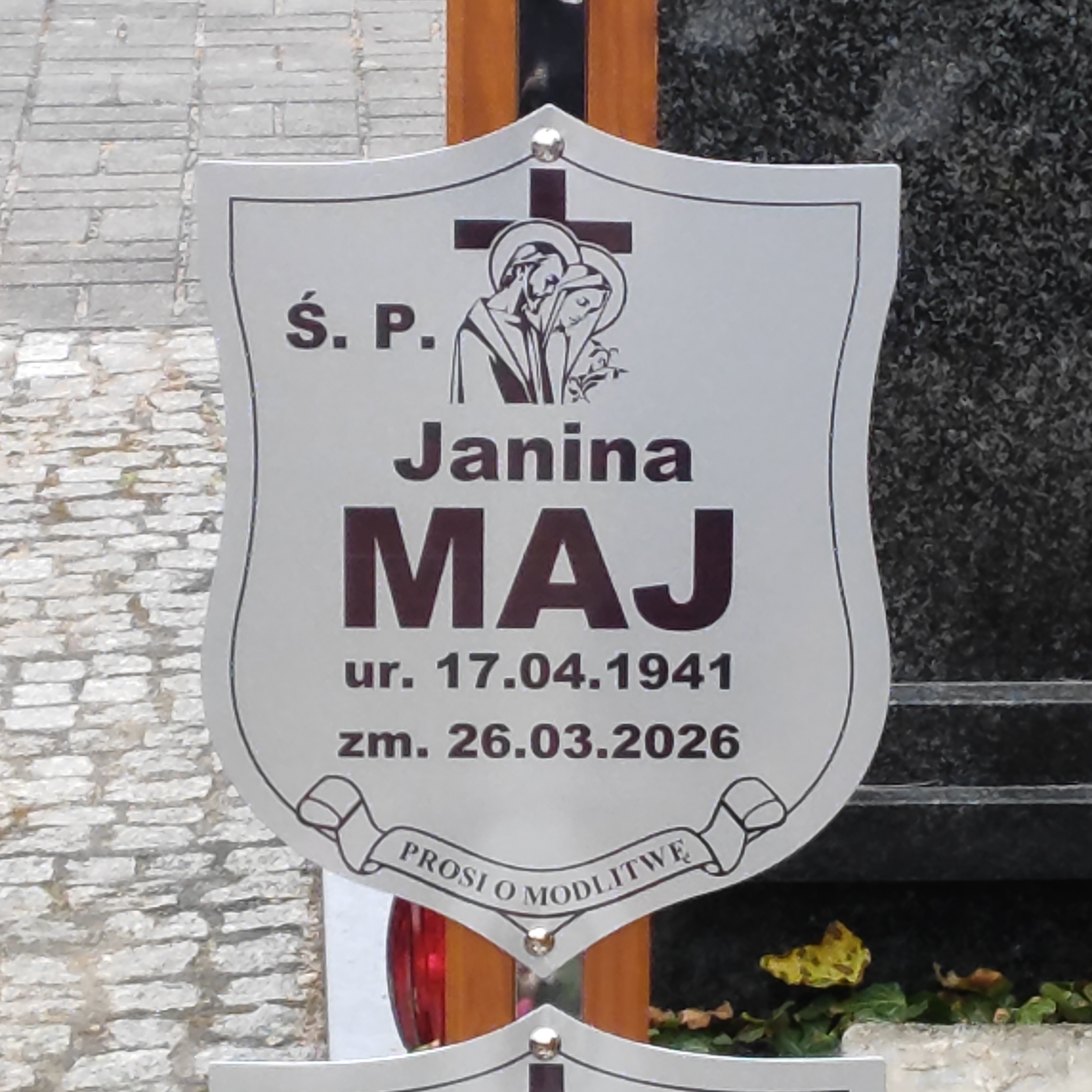 Janina Maj 1941 Żary CK 4986 - Grobonet - Wyszukiwarka osób pochowanych