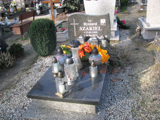 Grób Ryszard Szakiel